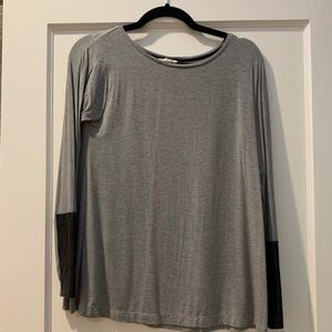 Club Monaco long sleeve jersey top
